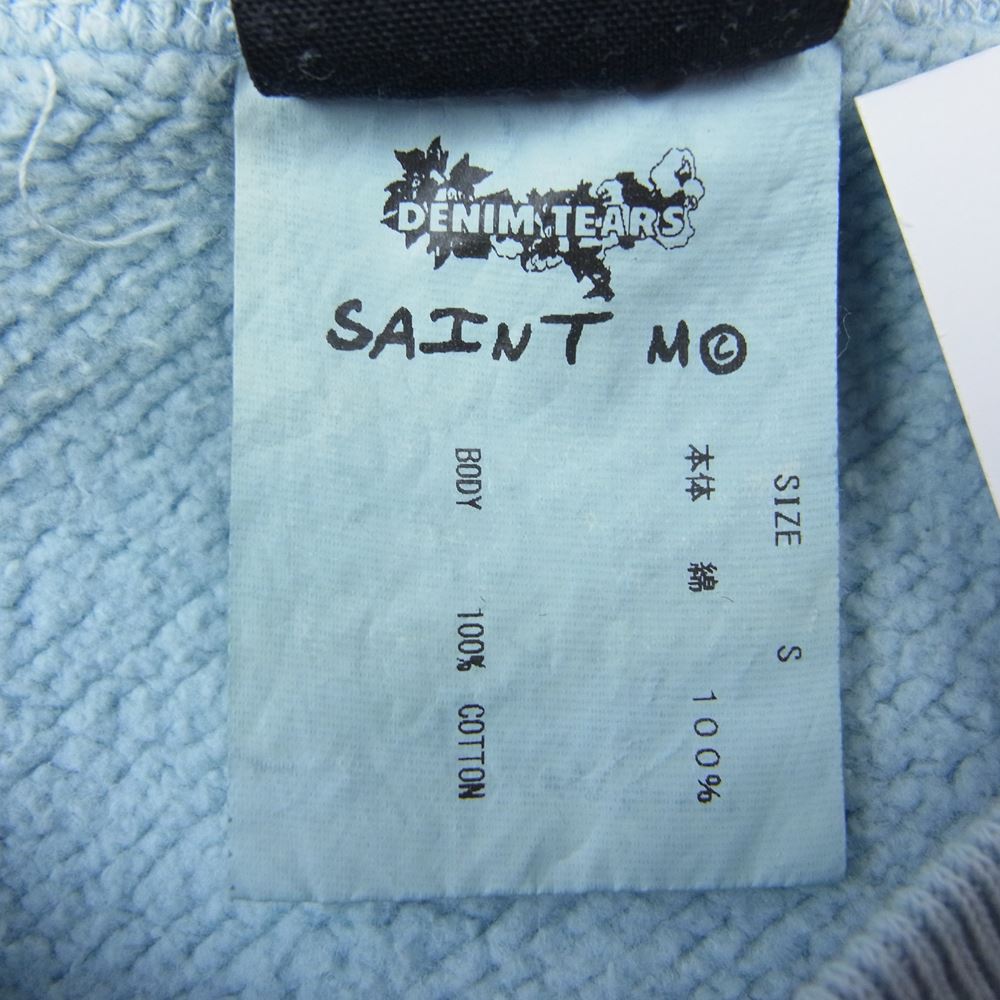 セントマイケル 22AW  DT SWT SHIRT ST クルーネック スウェット ブルー系 S【新古品】【未使用】【中古】