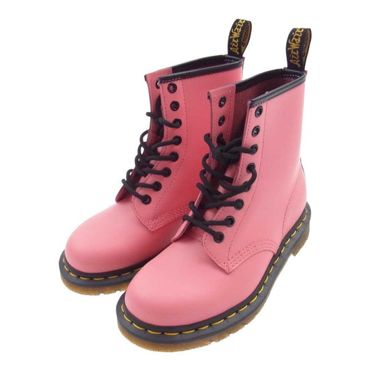 Dr.Martens ドクターマーチン 1460 SMOOTH 8EYE BOOT ８ホール レースアップ ブーツ ピンク系【新古品】【未使用】【中古】