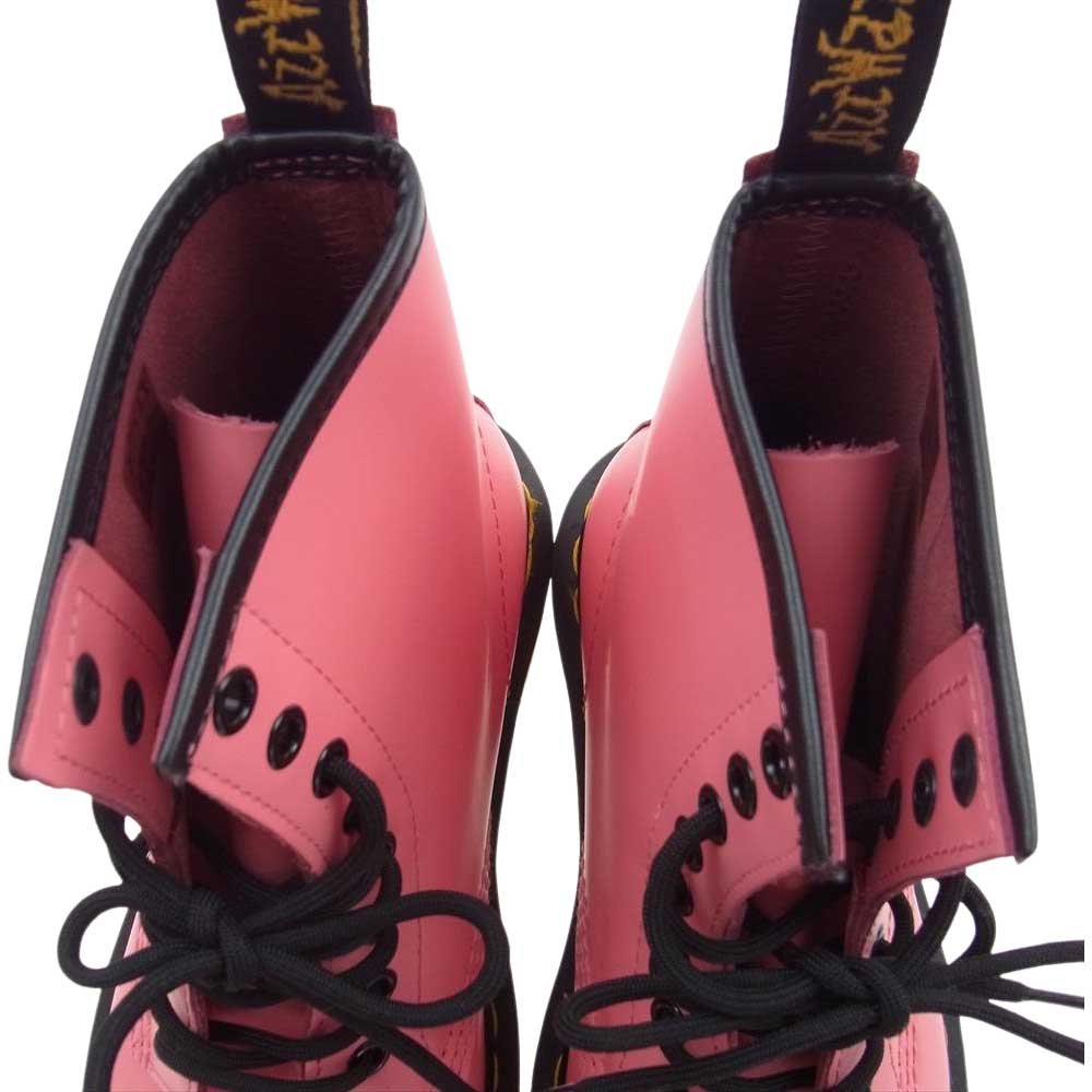 Dr.Martens ドクターマーチン 1460 SMOOTH 8EYE BOOT ８ホール レースアップ ブーツ ピンク系【新古品】【未使用】【中古】