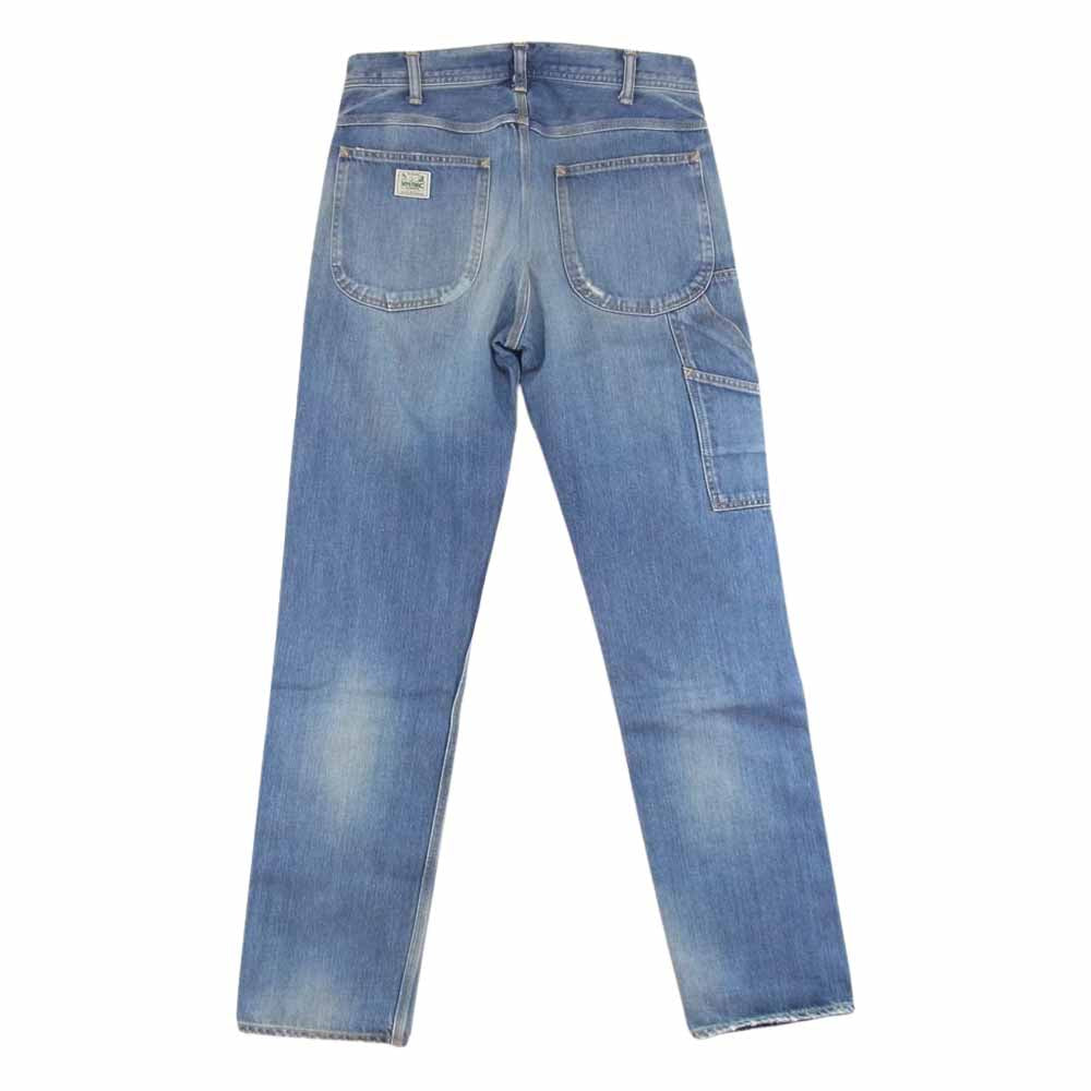 HYSTERIC GLAMOUR ヒステリックグラマー 0253AP06 ダメージ リペア SP加工 デニム ペインター パンツ インディゴブルー系 28【極上美品】【中古】