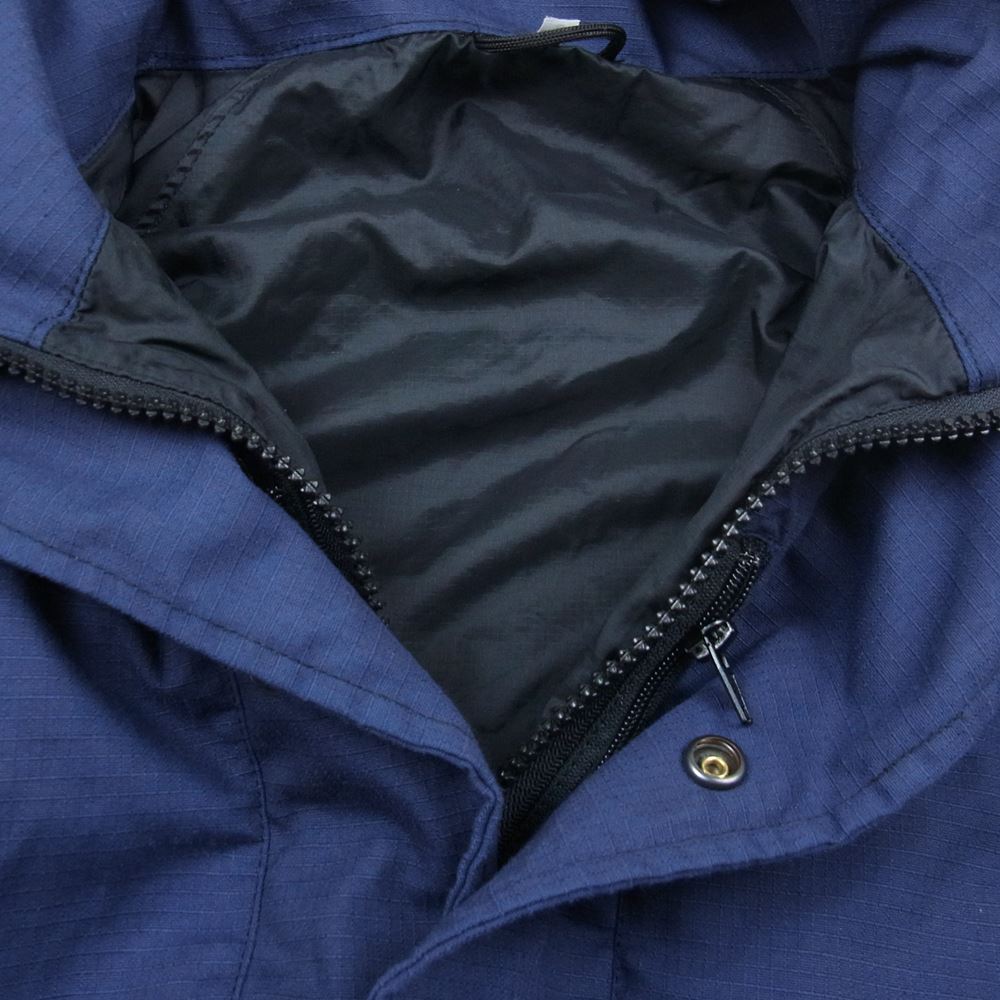 FORTIS フォルティス リップストップ ミリタリー ジャケット ネイビー系 S【中古】
