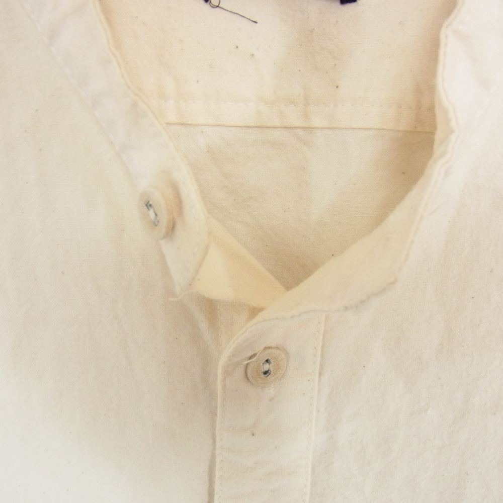 FRANK LEDER フランクリーダー ベッドリネン コットン バンドカラー