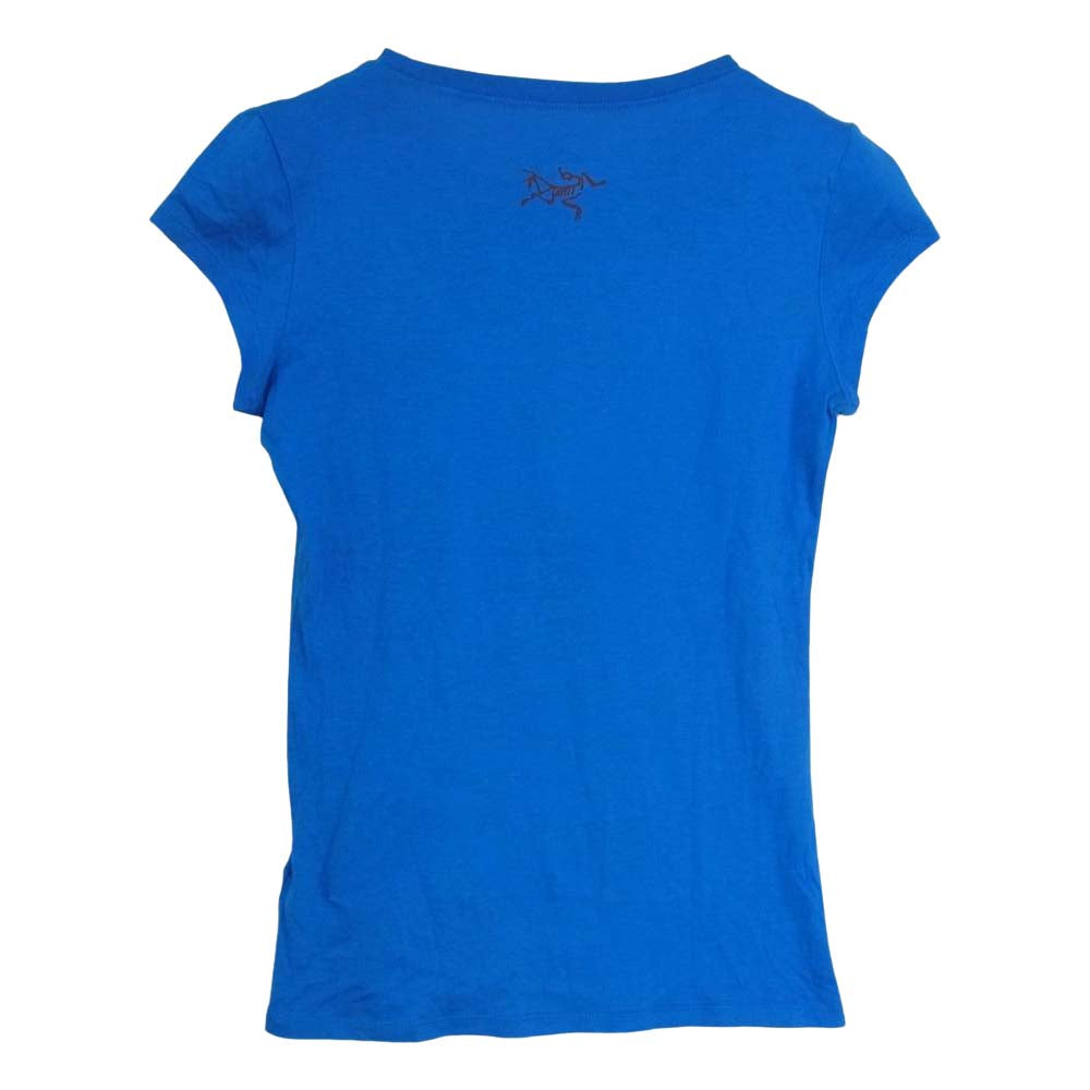 ARC'TERYX アークテリクス レディース プリント Tシャツ ブルー系 XS【中古】