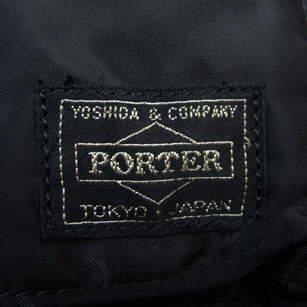 PORTER ポーター タンカー ナイロン ショルダー バッグ ブラック系【中古】