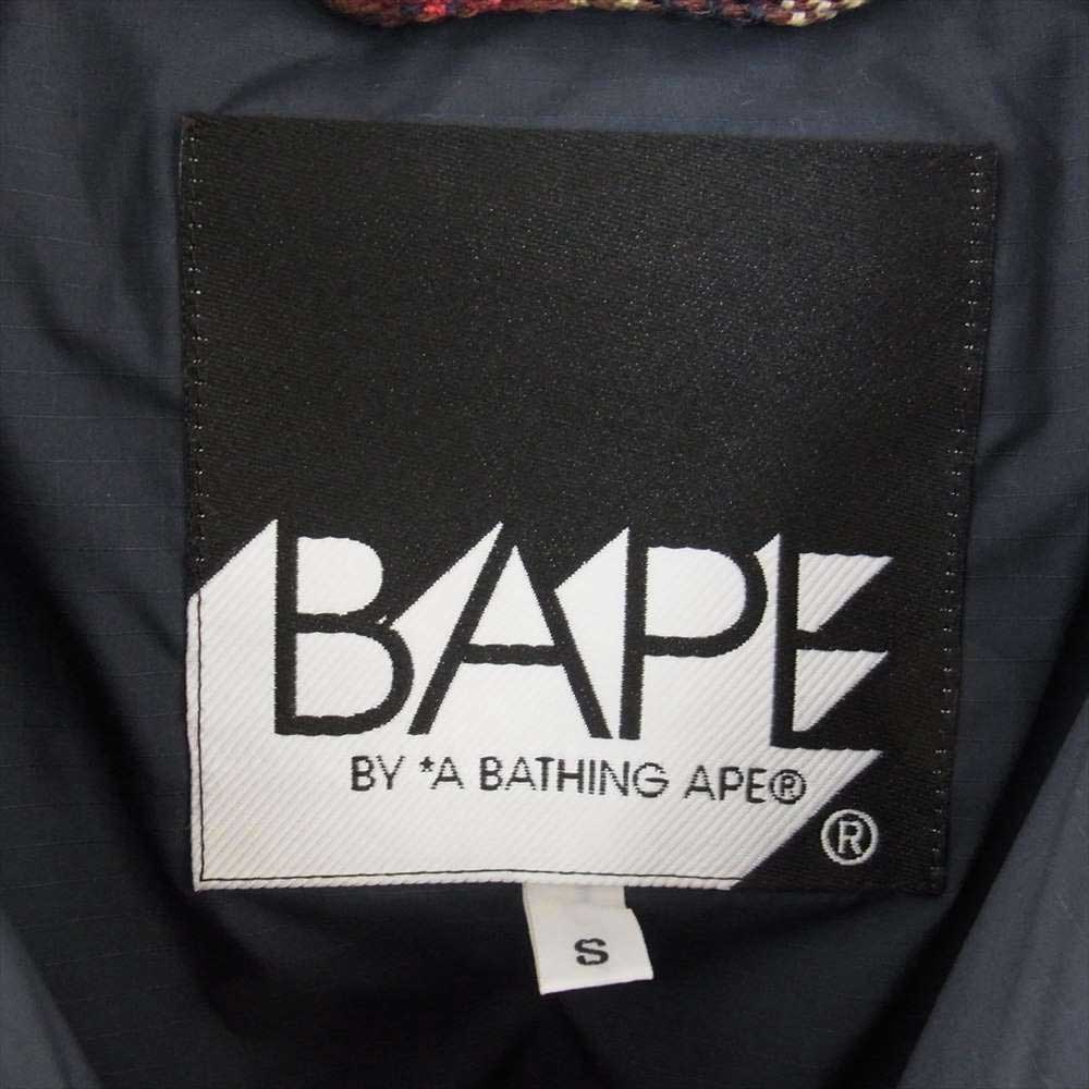 A BATHING APE アベイシングエイプ BAPE ベイプ チェック ダウン
