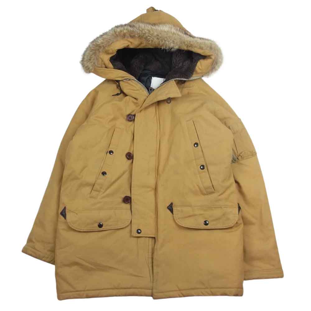 SPIEWAK スピーワック N-3B ダック ダウン ミリタリー パーカ ジャケット ベージュ系 38【中古】