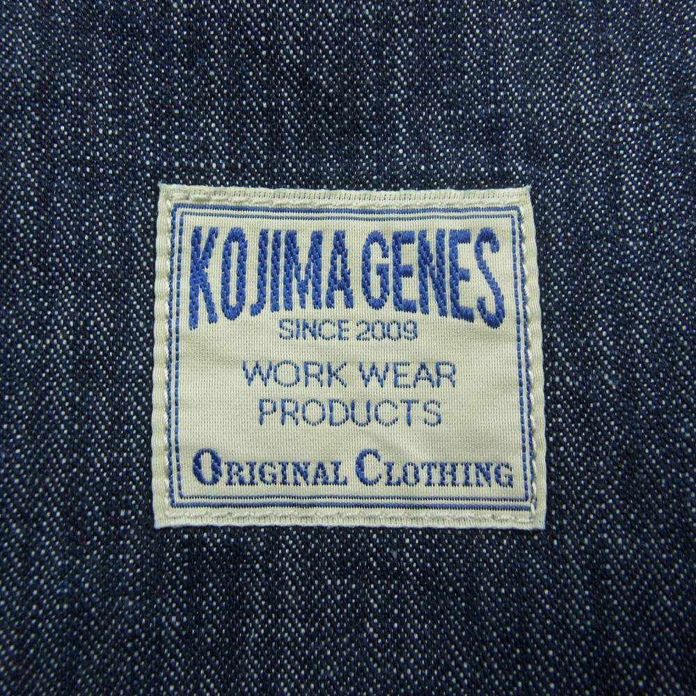 児島ジーンズ FB-002 ヘリンボーン デニム パンツ インディゴブルー系 36【新古品】【未使用】【中古】