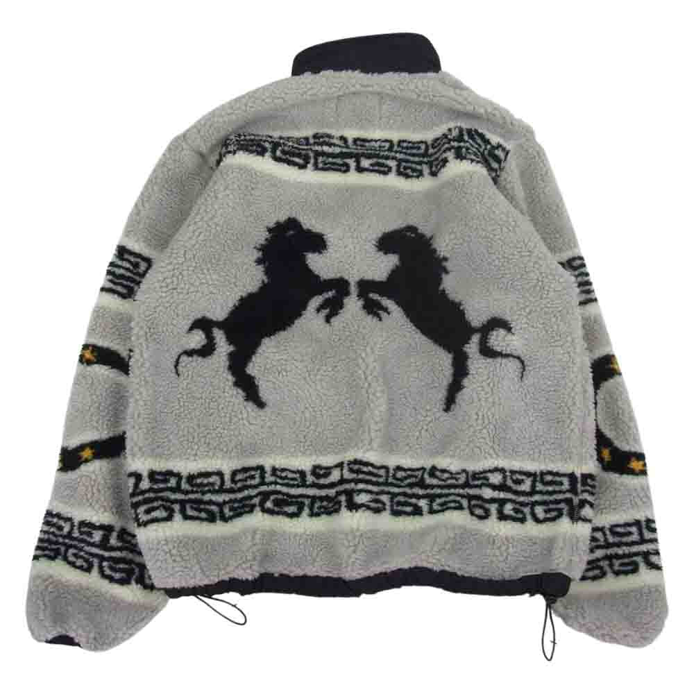 CHALLENGER チャレンジャー CLG-JK 022-008 CLASSIC BOA JACKET クラシック ボア フリース ジャケット ベージュ系 L【新古品】【未使用】【中古】