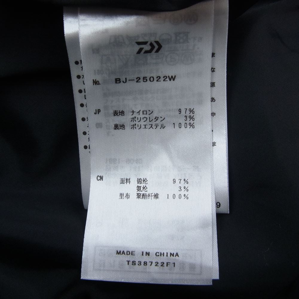ダイワピア39 BJ-25022W TECH PERFECT FISHING JACKET テック パーフェクト フィッシング ジャケット ダークネイビー系 L【中古】