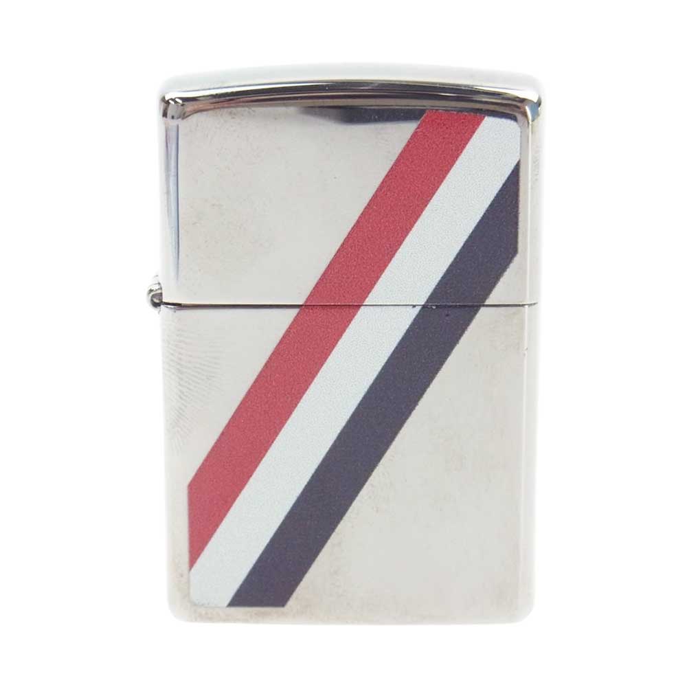 トムブラウン ZIPPO ジッポ オイル ライター  シルバー系【美品】【中古】