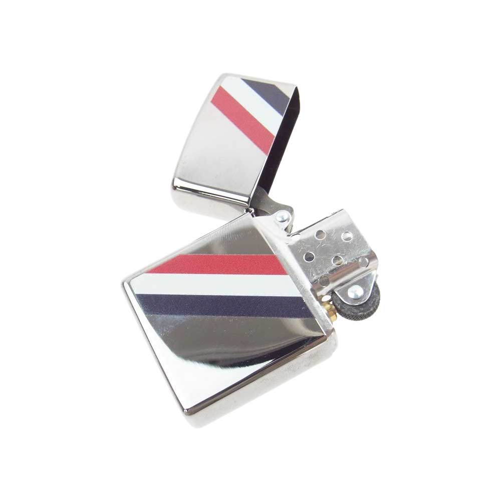 トムブラウン ZIPPO ジッポ オイル ライター  シルバー系【美品】【中古】
