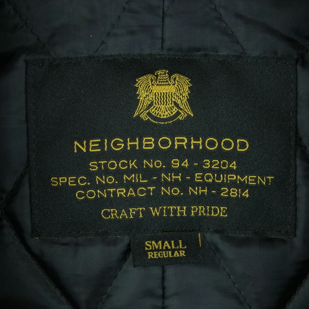 NEIGHBORHOOD ネイバーフッド 16AW 162aqnh-jkm01 P WN COAT メルトン Pコート ピーコート ウール 日本製 ブラック系 S【中古】