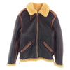Buzz Rickson's バズリクソンズ BR80347  MITIN 羊革 馬革 B-6 フライト ジャケット ダークブラウン系 36R【中古】