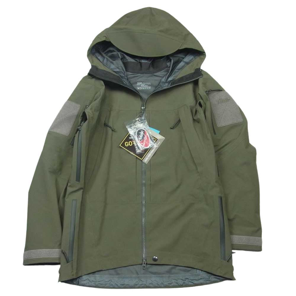 TILAK ティラック タクティカルライン Raptor Mig Jacket ラプター ミグ ジャケット グレイッシュカーキ系 XS【美品】【中古】