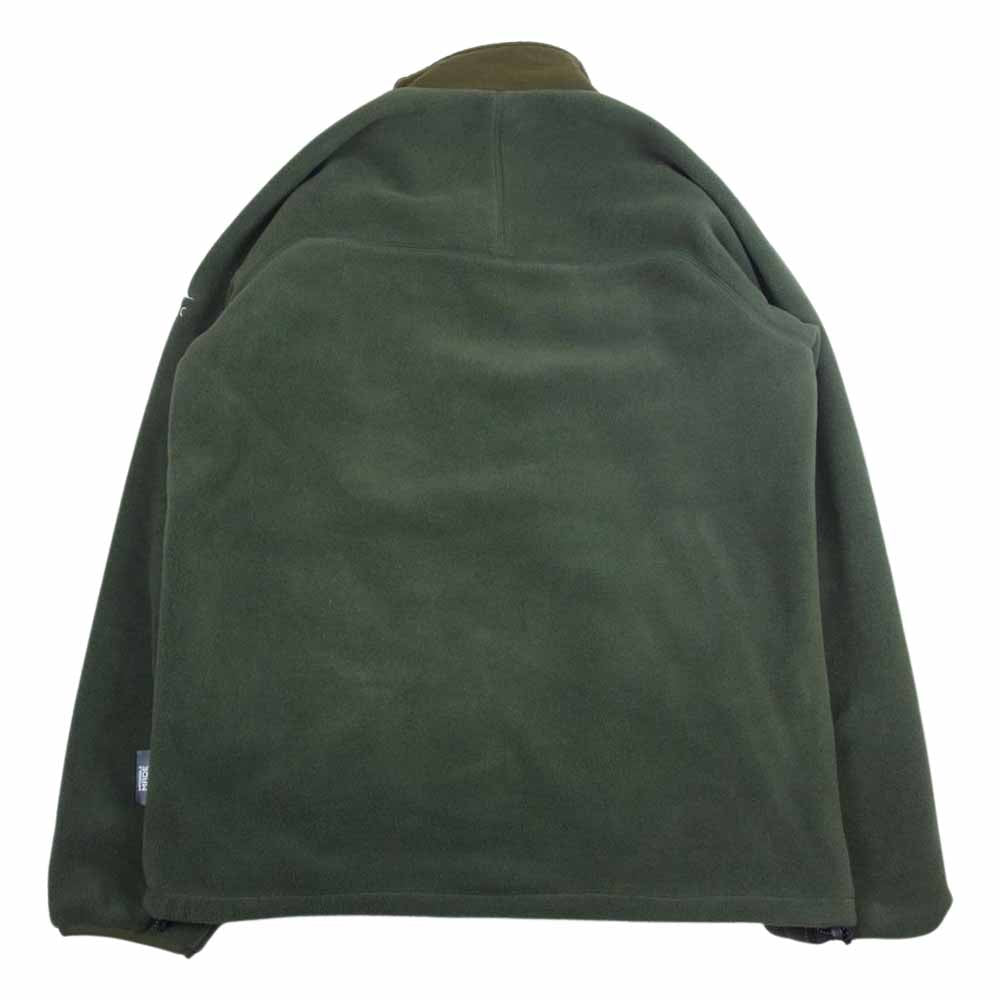 マナスタッシュ 7182027 POLARTEC TRAINER JACKET 7 ポーラテック フリース リバーシブル ジャケット  カーキ系 XL【新古品】【未使用】【中古】