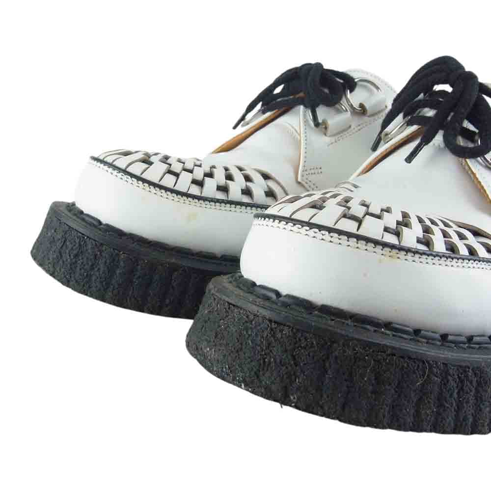 ✨ジョージコックス✨アラスカ ラバーソール 8 白 厚底 イングランド製 ✨ジョージコックス✨アラスカ ラバーソール 8 白 厚底 イングランド製