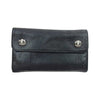 CHROME HEARTS クロムハーツ（原本無） WAVE BS FLARE フレア ウェーブ ウォレット  財布 ブラック系【中古】