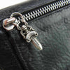 CHROME HEARTS クロムハーツ（原本無） WAVE BS FLARE フレア ウェーブ ウォレット  財布 ブラック系【中古】