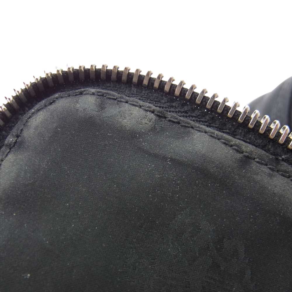CHROME HEARTS クロムハーツ（原本無） トイレタリー ダッフル 3セメタリー レザー ショルダー バッグ ブラック系【中古】