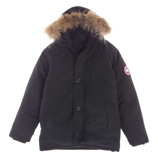 CANADA GOOSE カナダグース 4660MA 国内正規品 サザビーリーグ Expedition Parka Heritage Fusion Fit エクスペディション パーカ ダウン ジャケット ブラック系 XL【中古】