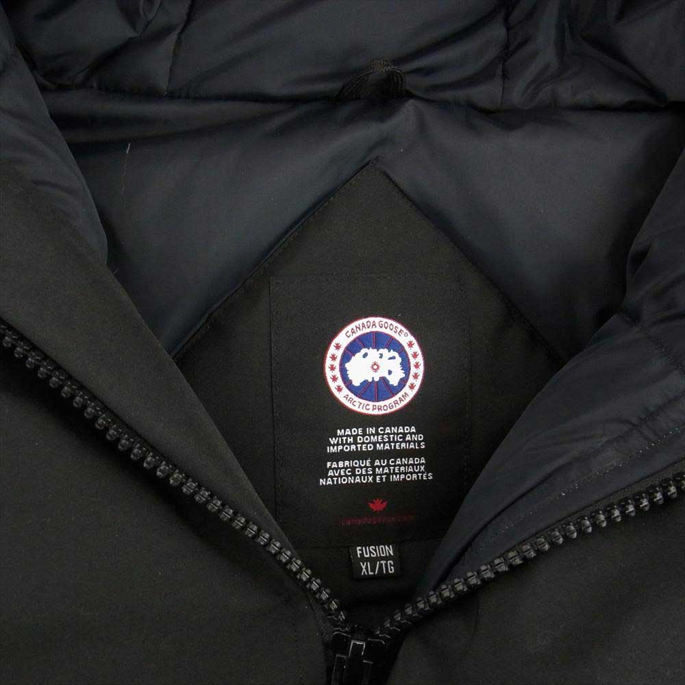 CANADA GOOSE カナダグース 4660MA 国内正規品 サザビーリーグ Expedition Parka Heritage Fusion Fit エクスペディション パーカ ダウン ジャケット ブラック系 XL【中古】