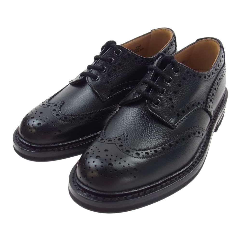 CHURCH'S チャーチ EEC301FG000009FQ MCPHERSON マクファーソン ブローグ シューズ ウィングチップ ブラック系 6【美品】【中古】