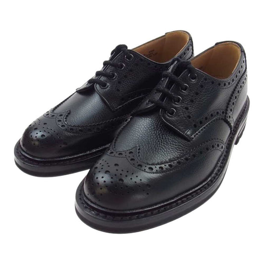 CHURCH'S チャーチ EEC301FG000009FQ MCPHERSON マクファーソン ブローグ シューズ ウィングチップ ブラック系 6【美品】【中古】