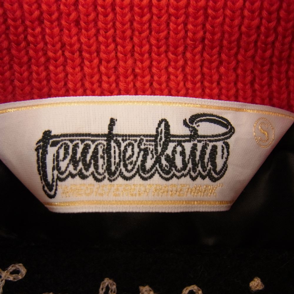 TENDERLOIN テンダーロイン T-BASEBALL JKT ベースボール ジャケット スタジャン レッド系 S【中古】
