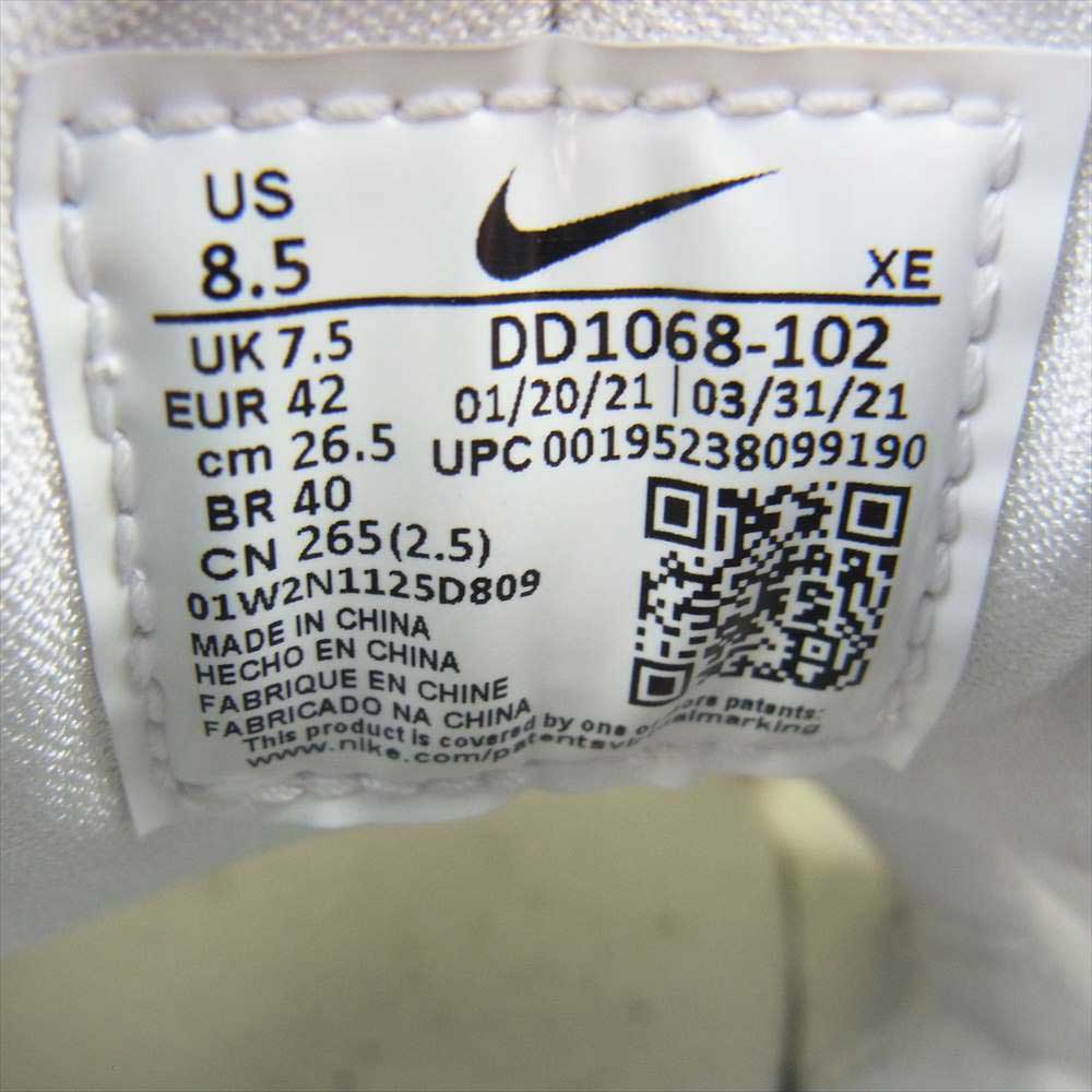 NIKE ナイキ DD1068-102 AIR HURACHE エア ハラチ スニーカー ホワイト系 26.5cm【中古】