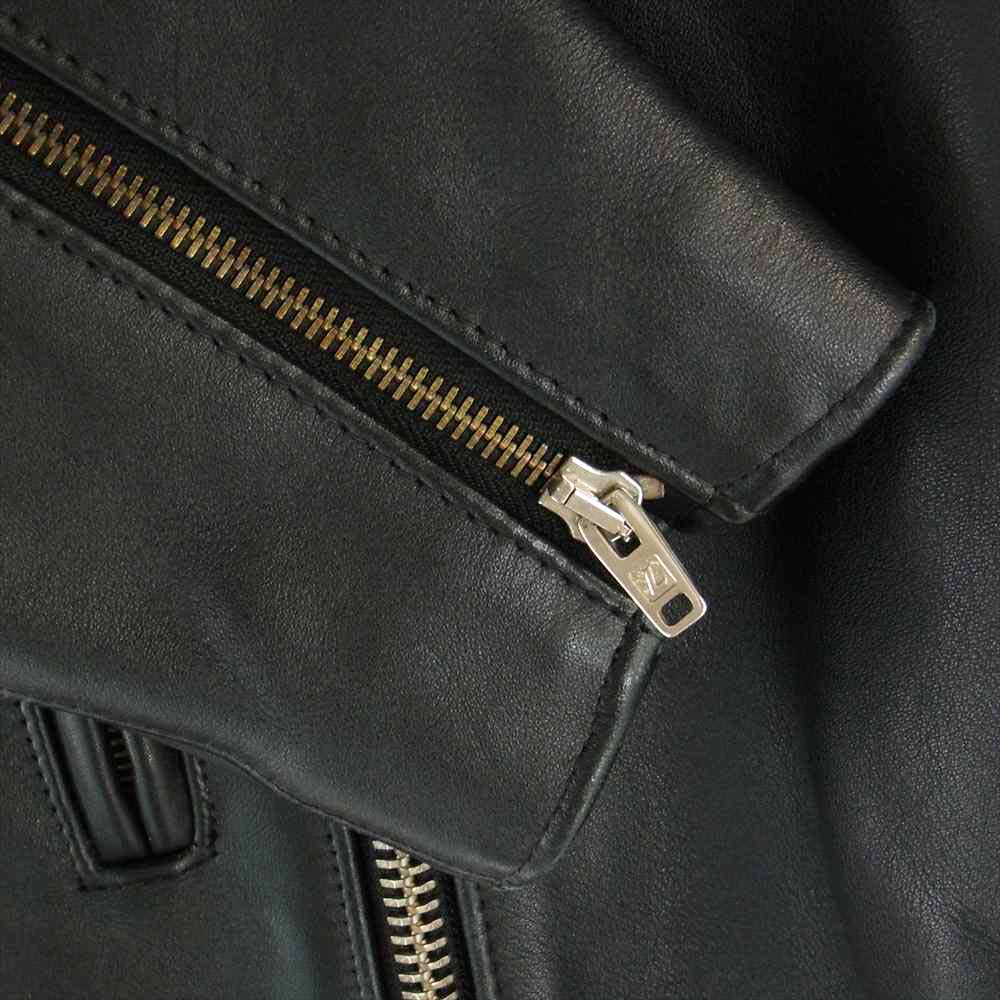 Lewis Leathers ルイスレザー 391 LIGHTNING REGULAR FIT ライトニング ダブル ライダース ジャケット レギュラー フィット  ブラック系 34【中古】