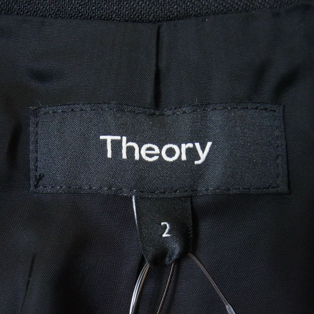 theory セオリー 18AW 01-8304104-050-702 CARDINAL JKT テーラード ジャケット ブラック系 2【新古品】【未使用】【中古】