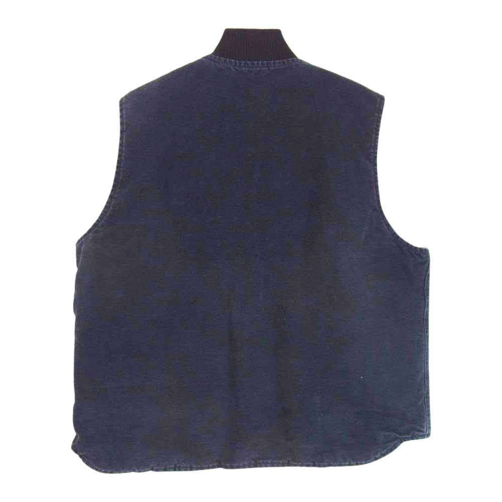 Carhartt カーハート ワーク ベスト ネイビー系 XL【中古】
