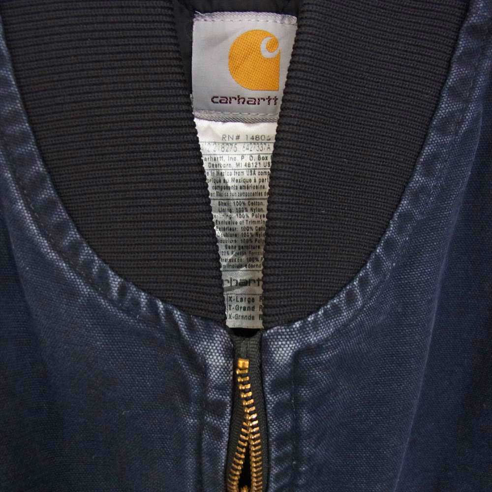 Carhartt カーハート ワーク ベスト ネイビー系 XL【中古】