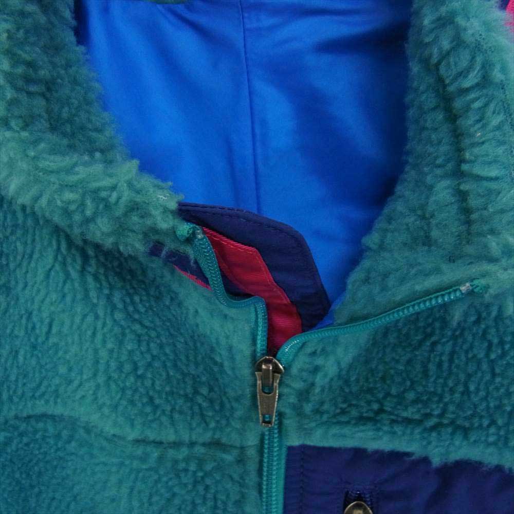 patagonia パタゴニア 65620F RETRO-X ガールズ レトロX カーディガン フリース ジャケット  グリーン系 XXL【中古】