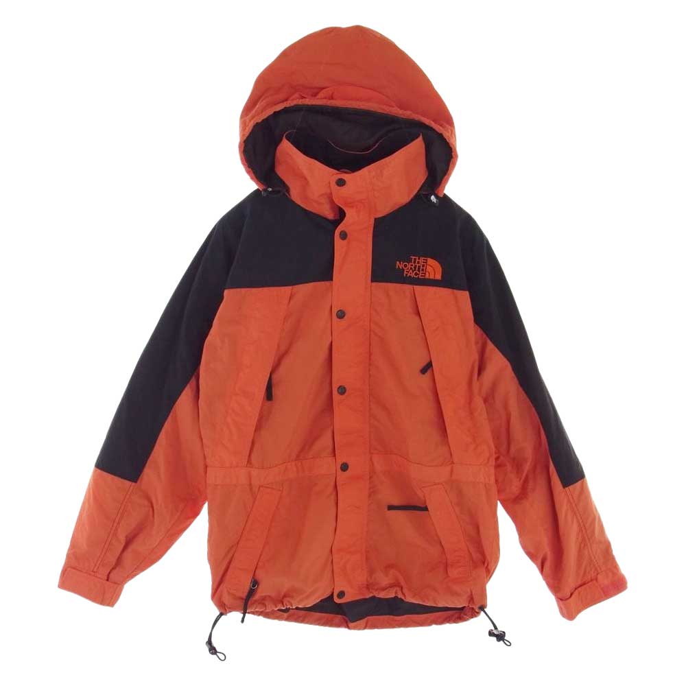 THE NORTH FACE ノースフェイス NP-2196 MOUNTAIN PARKA マウンテン パーカ ジャケット オレンジ系 ブラック系 LL【中古】
