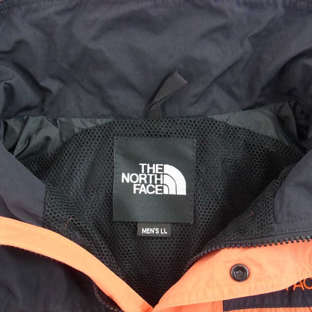 THE NORTH FACE ノースフェイス NP-2196 MOUNTAIN PARKA マウンテン パーカ ジャケット オレンジ系 ブラック系 LL【中古】
