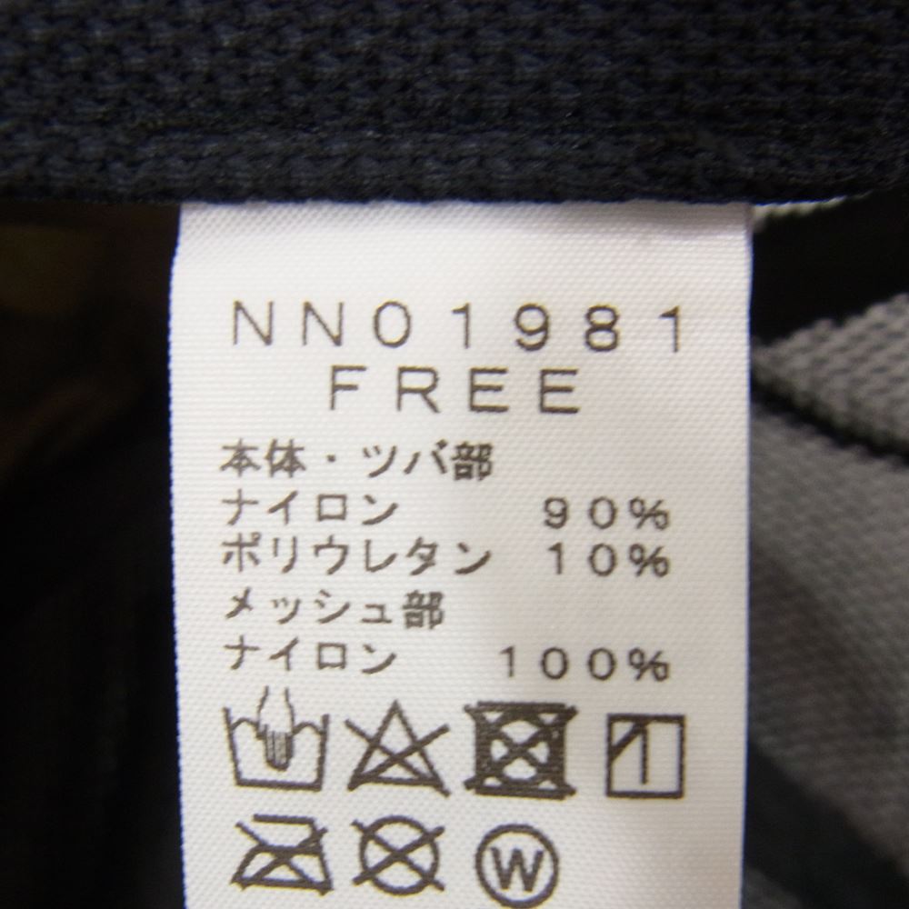 THE NORTH FACE ノースフェイス NN01981  TNFR Mesh Cap キャップ 帽子  カーキ系 FREE【中古】