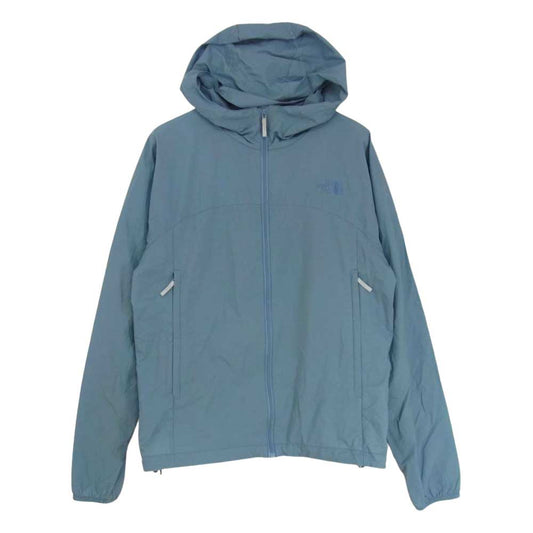 THE NORTH FACE ノースフェイス NPW21620 SWALLOWTAIL HOODIE スワローテイル フーディ ナイロン ジャケット  ブルー系 L【中古】