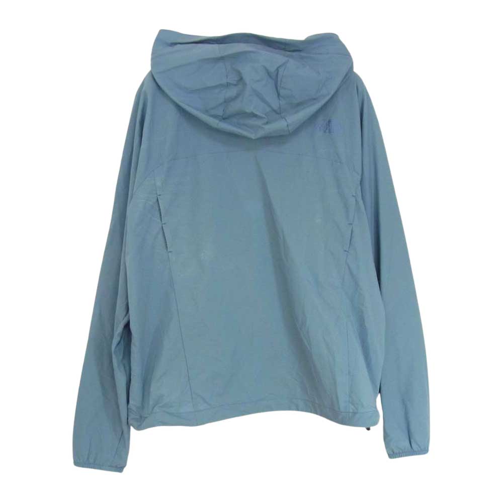 THE NORTH FACE ノースフェイス NPW21620 SWALLOWTAIL HOODIE スワローテイル フーディ ナイロン ジャケット  ブルー系 L【中古】