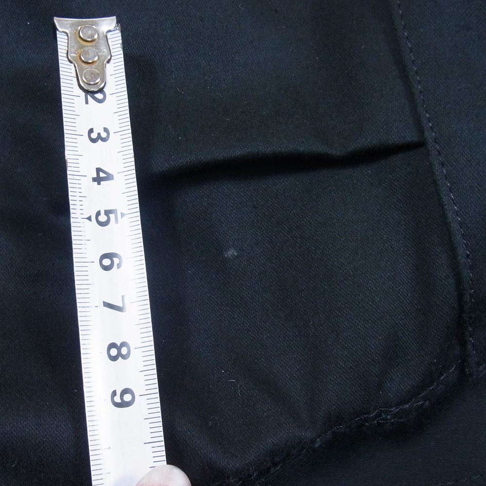 COMME des GARCONS コムデギャルソン 18AW SZ-J009 LE LABOUREUR ルラブルール フランス製 CDG バックロゴプリント カバーオール ジャケット コート ブラック系 L【中古】