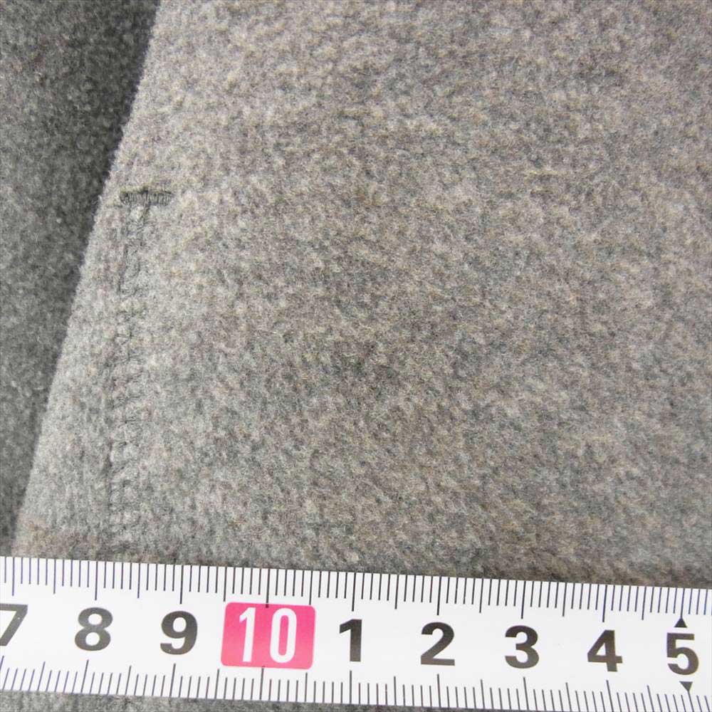 Danton ダントン 19AW 19A-MR-001 ノーカラー フリース ジャケット グレー系 40【中古】