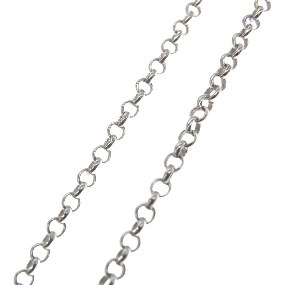 CHROME HEARTS クロムハーツ（原本無） NECKCHAIN R18 ロールチェーン 18inch ネックレス シルバー系【中古】