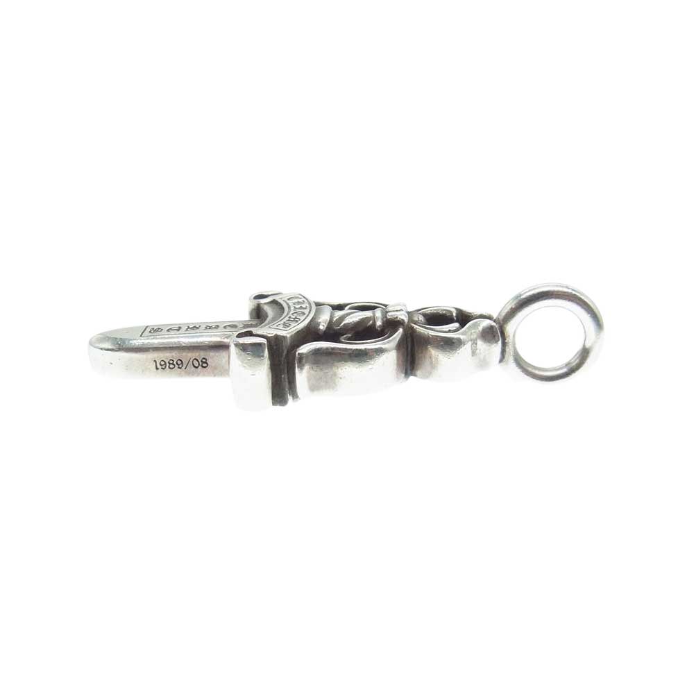 CHROME HEARTS クロムハーツ（原本無） DOUBLE DAGGER ダブルダガー ペンダントトップ シルバー系【中古】
