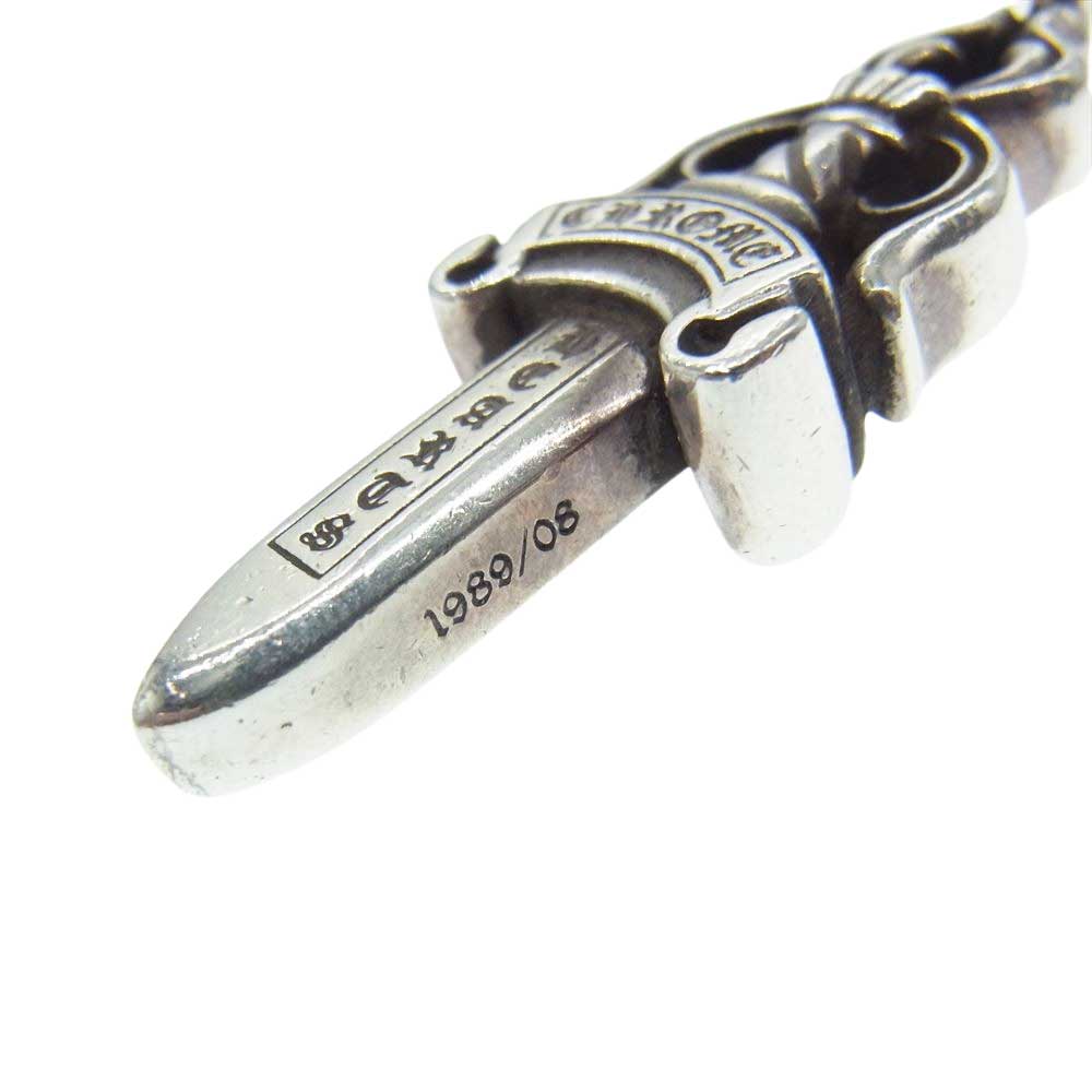 CHROME HEARTS クロムハーツ（原本無） DOUBLE DAGGER ダブルダガー ペンダントトップ シルバー系【中古】
