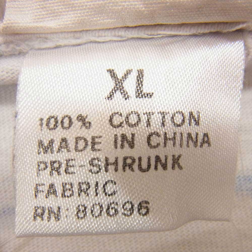 ヴィンテージ ny rangers tee ニューヨークレンジャーズ 総柄 Tシャツ ホワイト系 XL【中古】