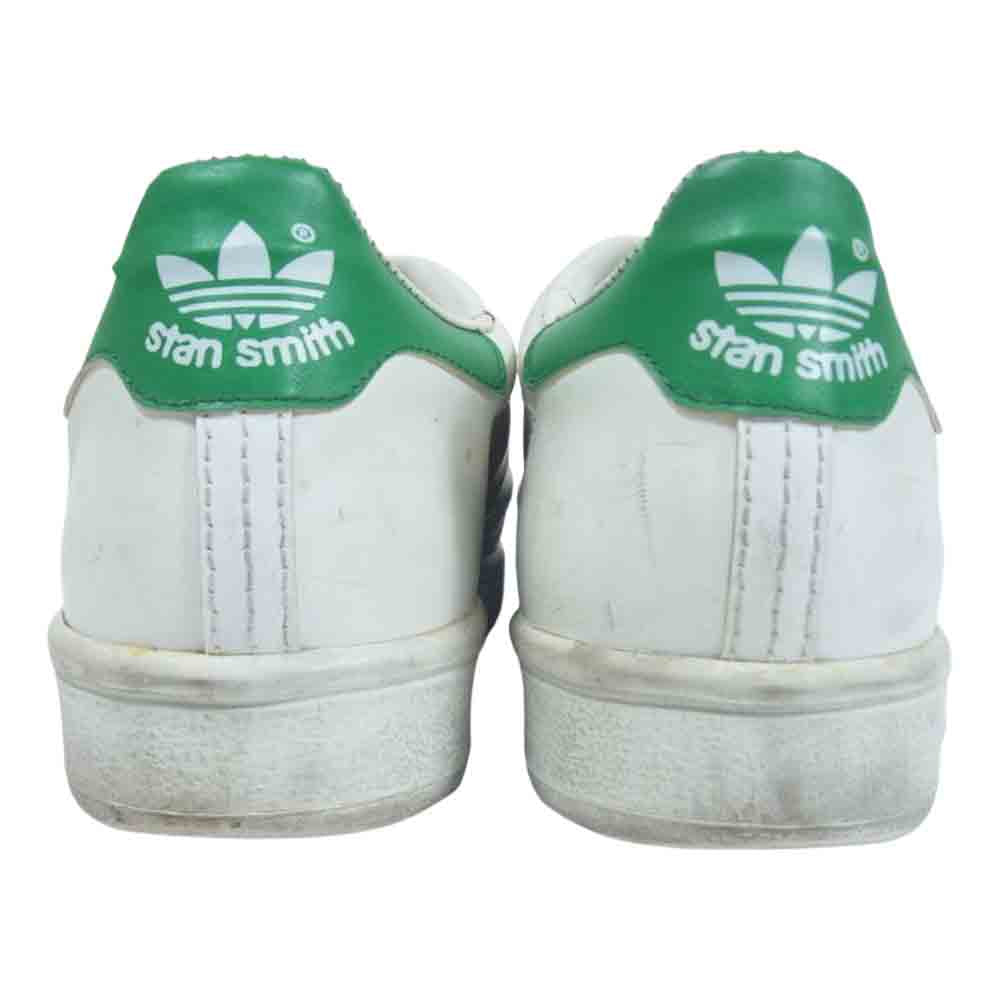 adidas アディダス 【鑑賞用】90s フランス製 STAN SMITH スタンスミス スニーカー ホワイト系 グリーン系 US7.5【中古】