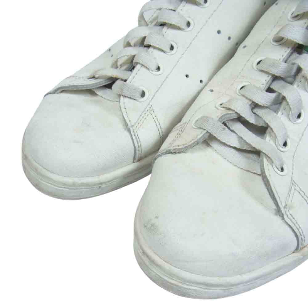 adidas アディダス 【鑑賞用】90s フランス製 STAN SMITH スタンスミス スニーカー ホワイト系 グリーン系 US7.5【中古】