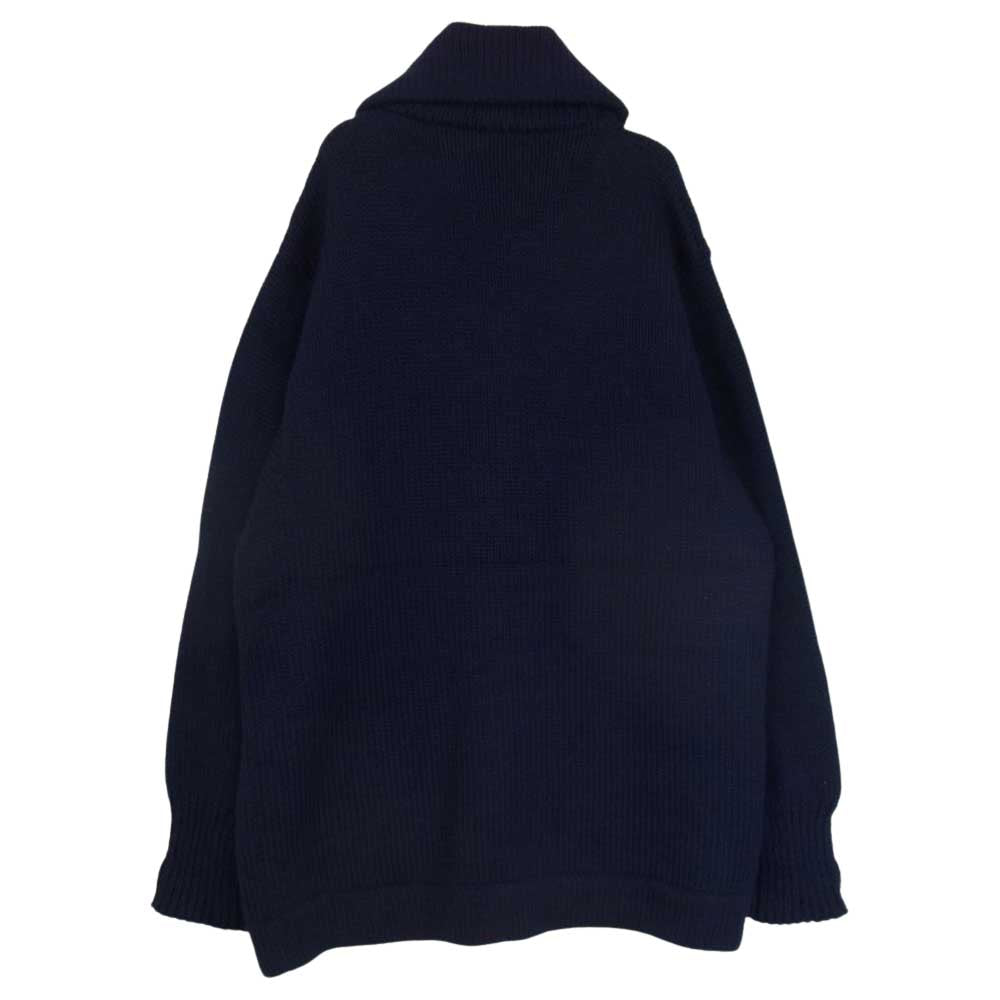 ミッチェルアンドネス Cooperstown Collection NY KNIT CARDIGAN ニューヨーク ヤンキース カーディガン ネイビー系 M【中古】