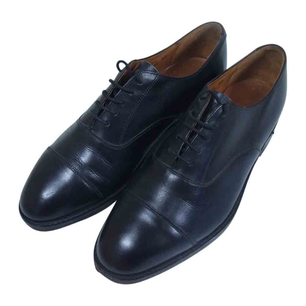 ロイドフットウェア 1891228 キャップトゥ ストレート チップ シューズ ブラック系 6.5【中古】