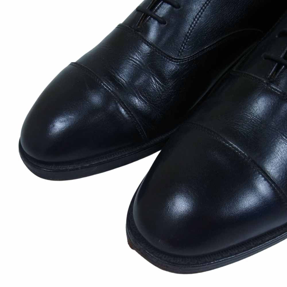 ロイドフットウェア 1891228 キャップトゥ ストレート チップ シューズ ブラック系 6.5【中古】